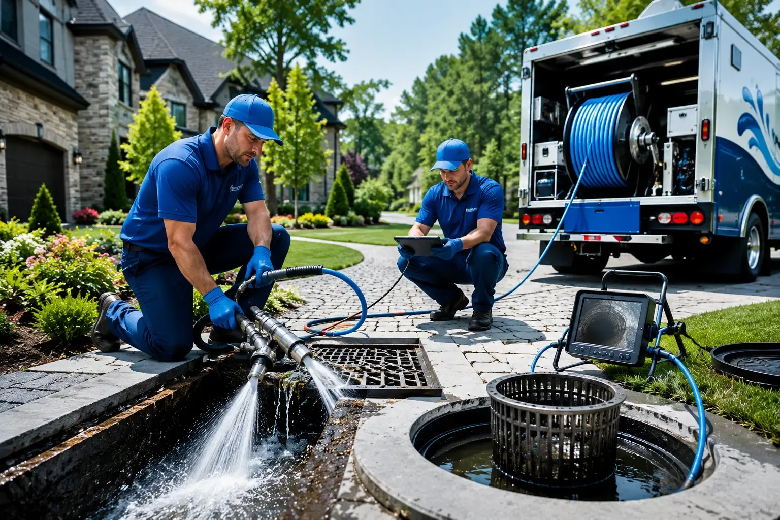 Local outdoor drain cleaning professionals in Trevor, WI